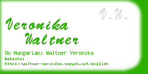 veronika waltner business card